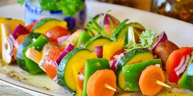 Gem&uuml;se - Spie&szlig;e - Grillen