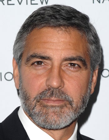 George Clooney mit Bart