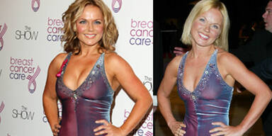 Geri Halliwell: Altes Kleid, neue Kurven