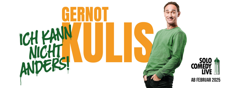Gernot Kulis hält uns jetzt mit neuen Gags am Schmäh