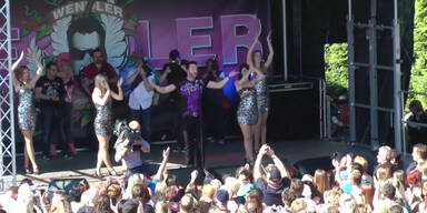 Mega-Panne beim Wendler Party