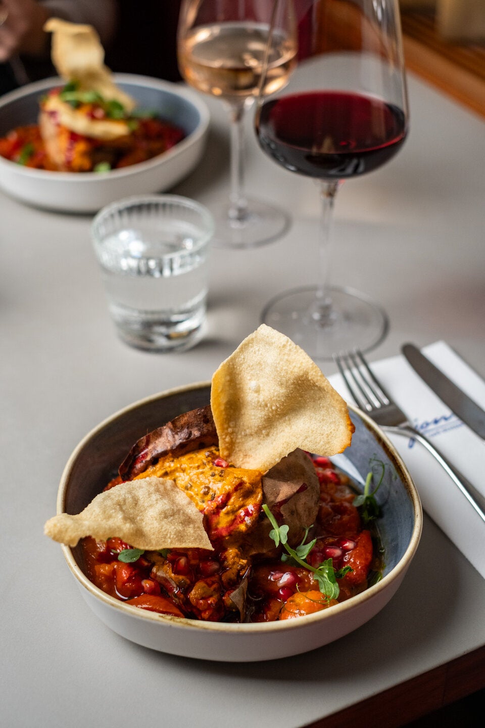 Vegan: Geschmorter Kürbis