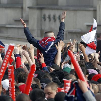 Fan-Randale bei PSG-Meisterfeier