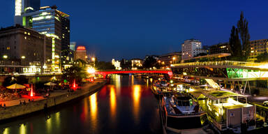 Donaukanal Wien Nacht