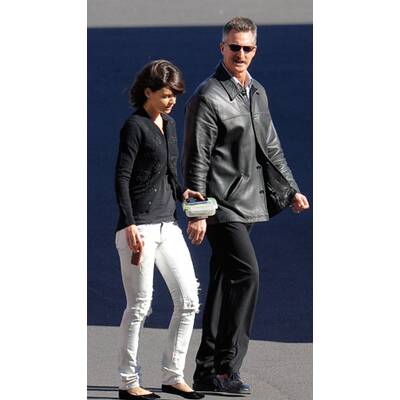 Katie Holmes am Set von 