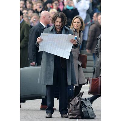 Jolie und Depp: Fan-Massen bei Dreh