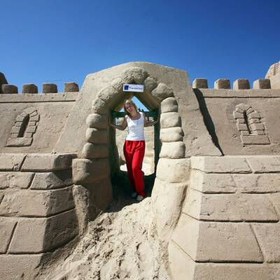 Das erste Sand-Hotel der Welt