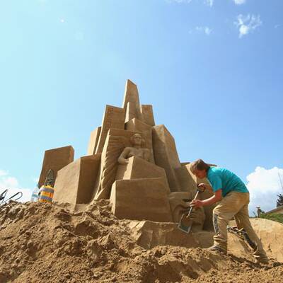 Die schönsten Sandskulpturen