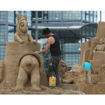 Die schönsten Sandskulpturen