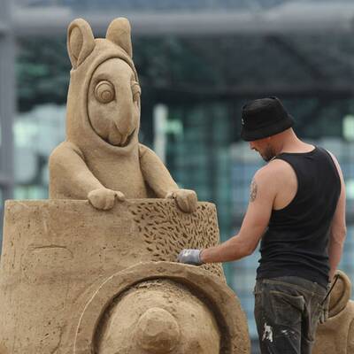 Die schönsten Sandskulpturen