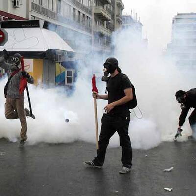 Bereits Kriegszustände in Athen