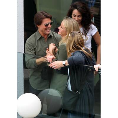 Tom Cruise & Cameron Diaz auf Kurzbesuch in Salzburg