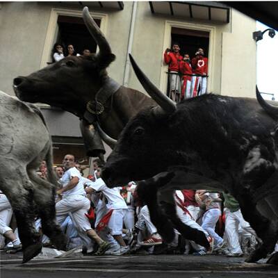 Sanfermines in Pamplona
