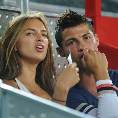 Cristiano Ronaldo turtelt mit Model-Freundin Irina Shayk