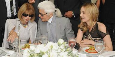 Anna Wintour, Karl Lagerfeld, Diane Kruger