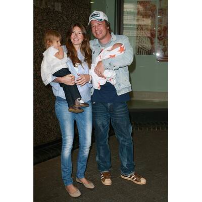 Jamie Oliver: Erstes Familienfoto mit Sohn