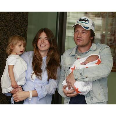 Jamie Oliver: Erstes Familienfoto mit Sohn