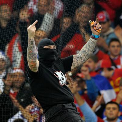 Italien-Serbien abgebrochen