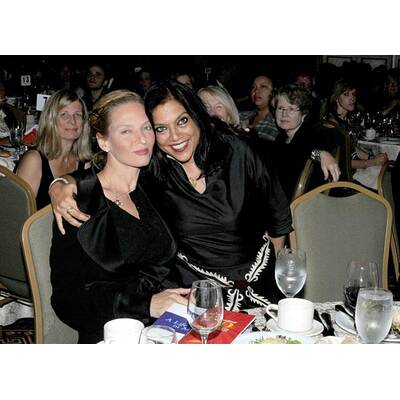 Uma Thurman: Unglück mit der Puderdose