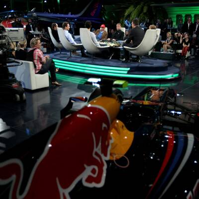 Vettels Party im Hangar-7