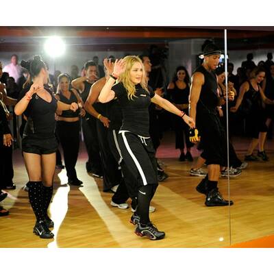 Madonna gibt Tanzunterricht