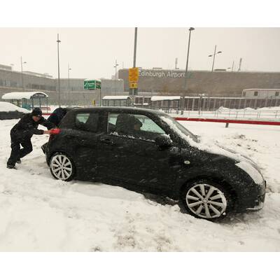Flughafen Edinburgh/Schottland
