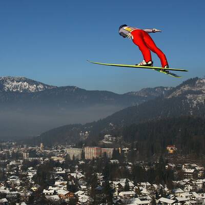 Windfarce in Garmisch-Partenkirchen