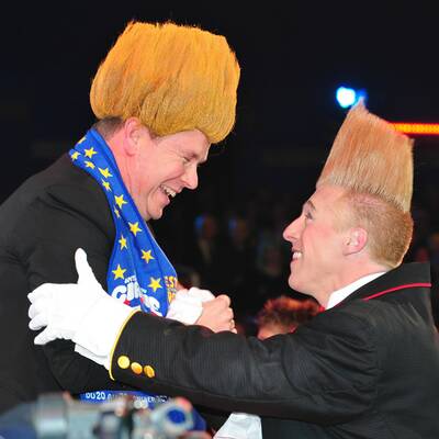 Albert & Charlene bei Zirkus-Festival