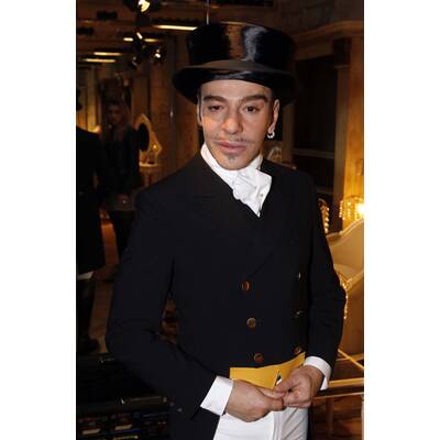 (Ex-) Dior-Designer John Galliano