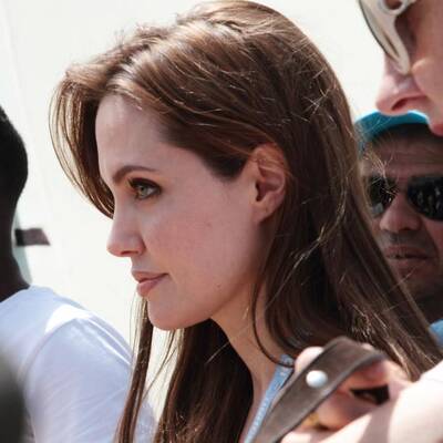 Angelina Jolie in Tunesien: Sie bat um Hilfe für Flüchtlinge