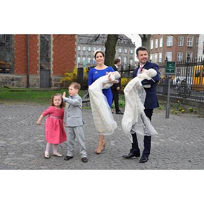 Königliche Zwillinge in Dänemark getauft: Vincent und Josephine