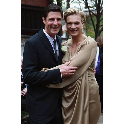 Maria Riesch in Gold: Standesamtliche Trauung in Garmisch