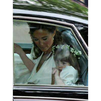 4 Brautjungfern & 2 Pagen stahlen Kate und William fast die Hochzeits-Show. 