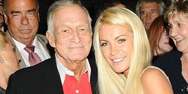 Hugh Hefner & Crystal Harris