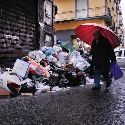 Wieder Müll-Chaos in Neapel