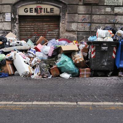 Wieder Müll-Chaos in Neapel