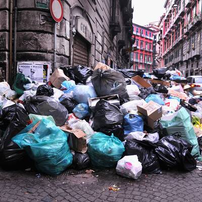 Wieder Müll-Chaos in Neapel