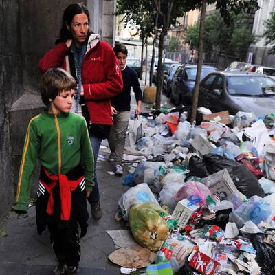 Wieder Müll-Chaos in Neapel