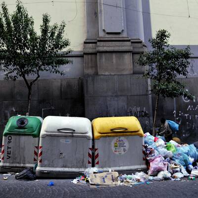 Wieder Müll-Chaos in Neapel