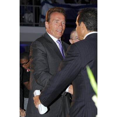 Arnold Schwarzenegger: Sein erster Auftritt als Single