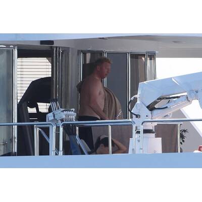 Boris Becker in Badehose: Entspannen in Cannes