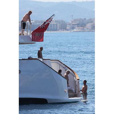 Boris Becker in Badehose: Entspannen in Cannes