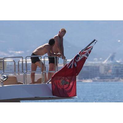 Boris Becker in Badehose: Entspannen in Cannes