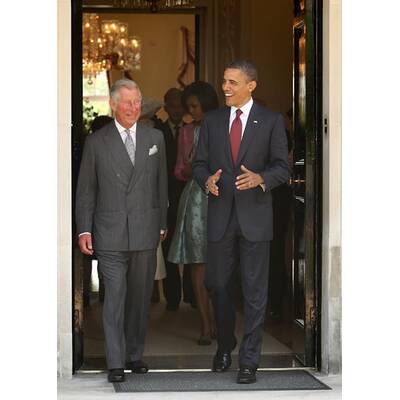 Herzogin Kate empfängt ihren ersten Staatsbesuch