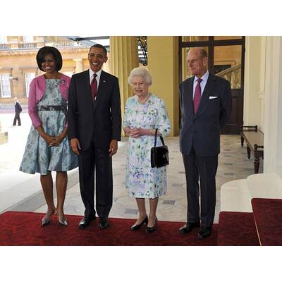 Herzogin Kate empfängt ihren ersten Staatsbesuch