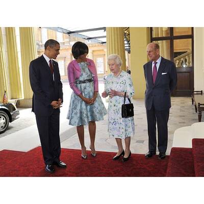 Herzogin Kate empfängt ihren ersten Staatsbesuch