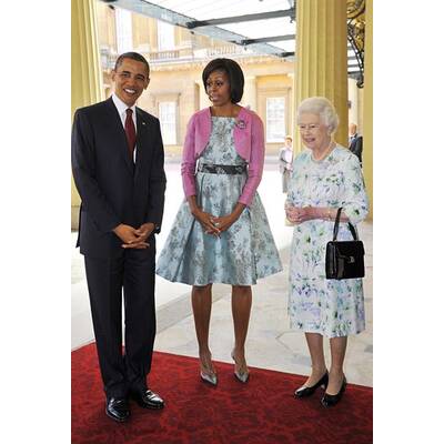 Herzogin Kate empfängt ihren ersten Staatsbesuch