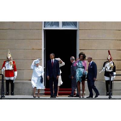 Herzogin Kate empfängt ihren ersten Staatsbesuch