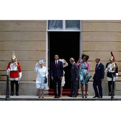 Herzogin Kate empfängt ihren ersten Staatsbesuch