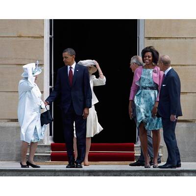 Herzogin Kate empfängt ihren ersten Staatsbesuch